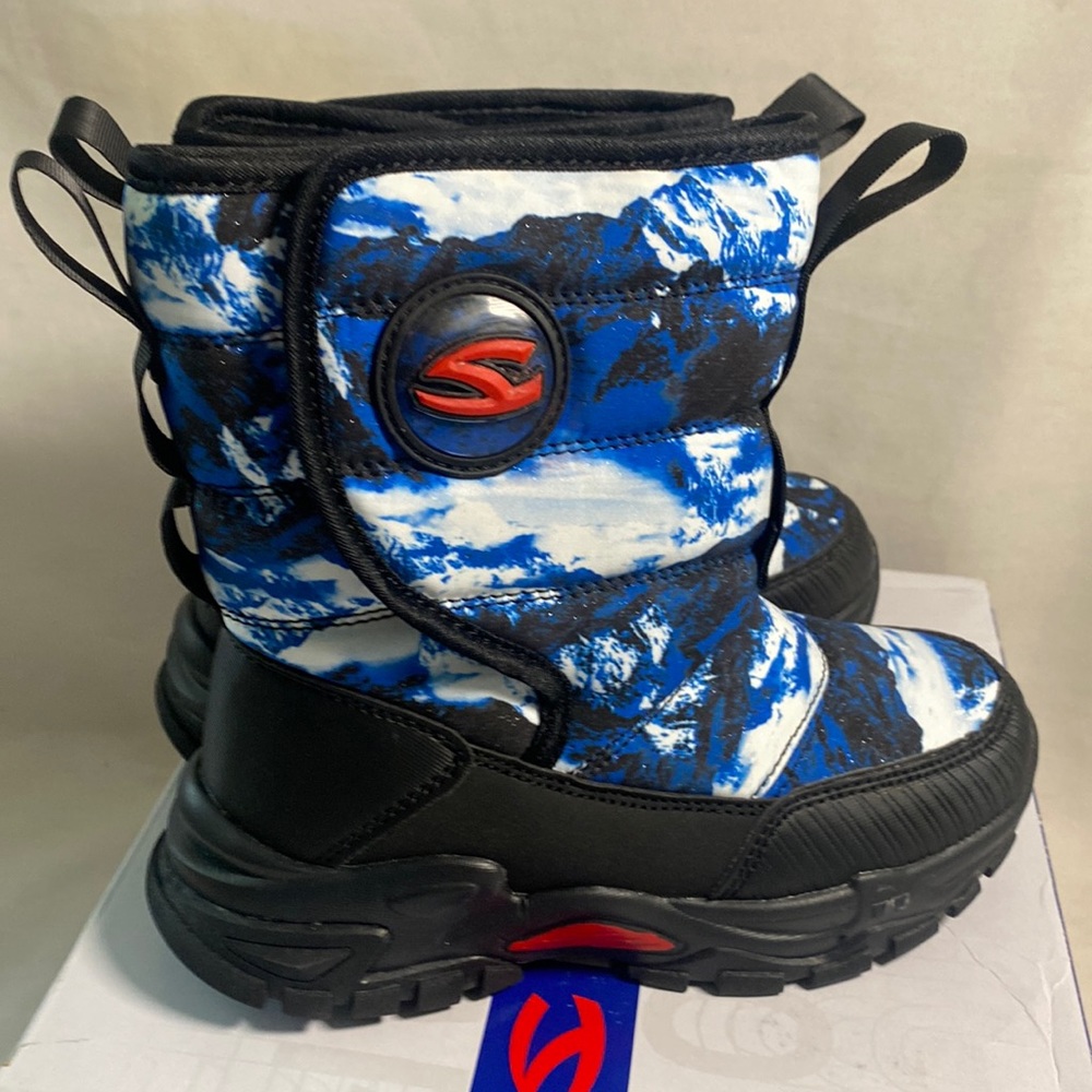 Hobi bear snow ski winter outdoor insulated faux fur 13 youth boys boots new